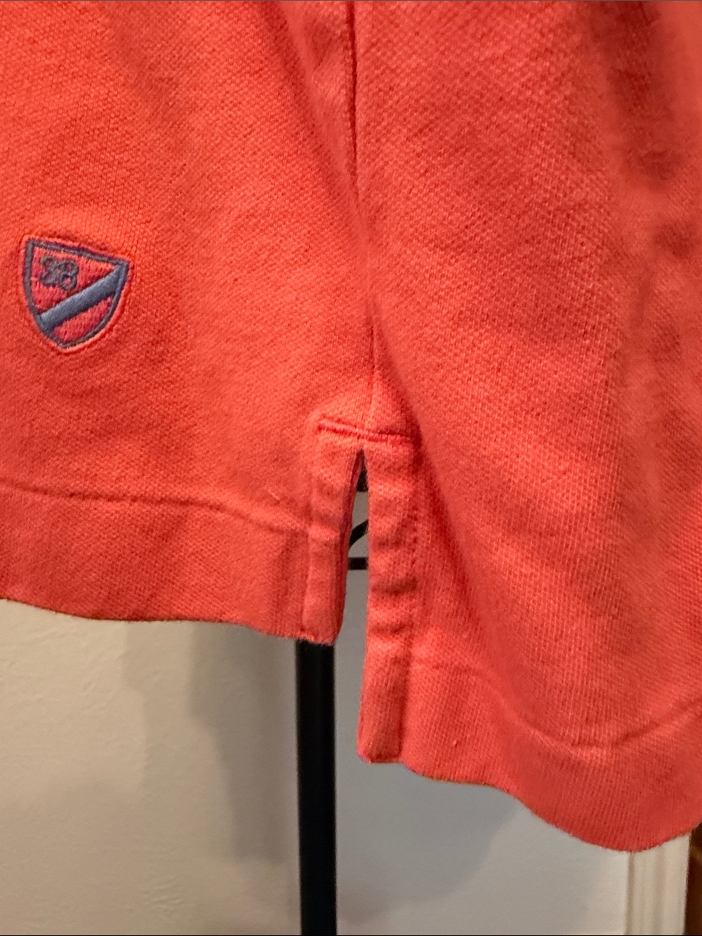🪸🪸🪸BOGOHO🪸🪸🪸Cremieux Men's Coral-Orange Polo-2XL - Picture 8 of 9